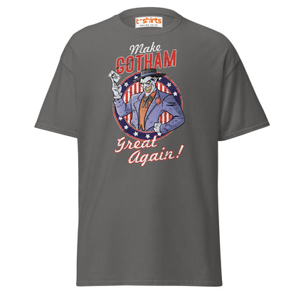 Make Gotham Great Again T-Shirt - Charcoal - T-Shirts Online