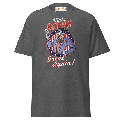 Make Gotham Great Again T-Shirt - Dark Heather - T-Shirts Online