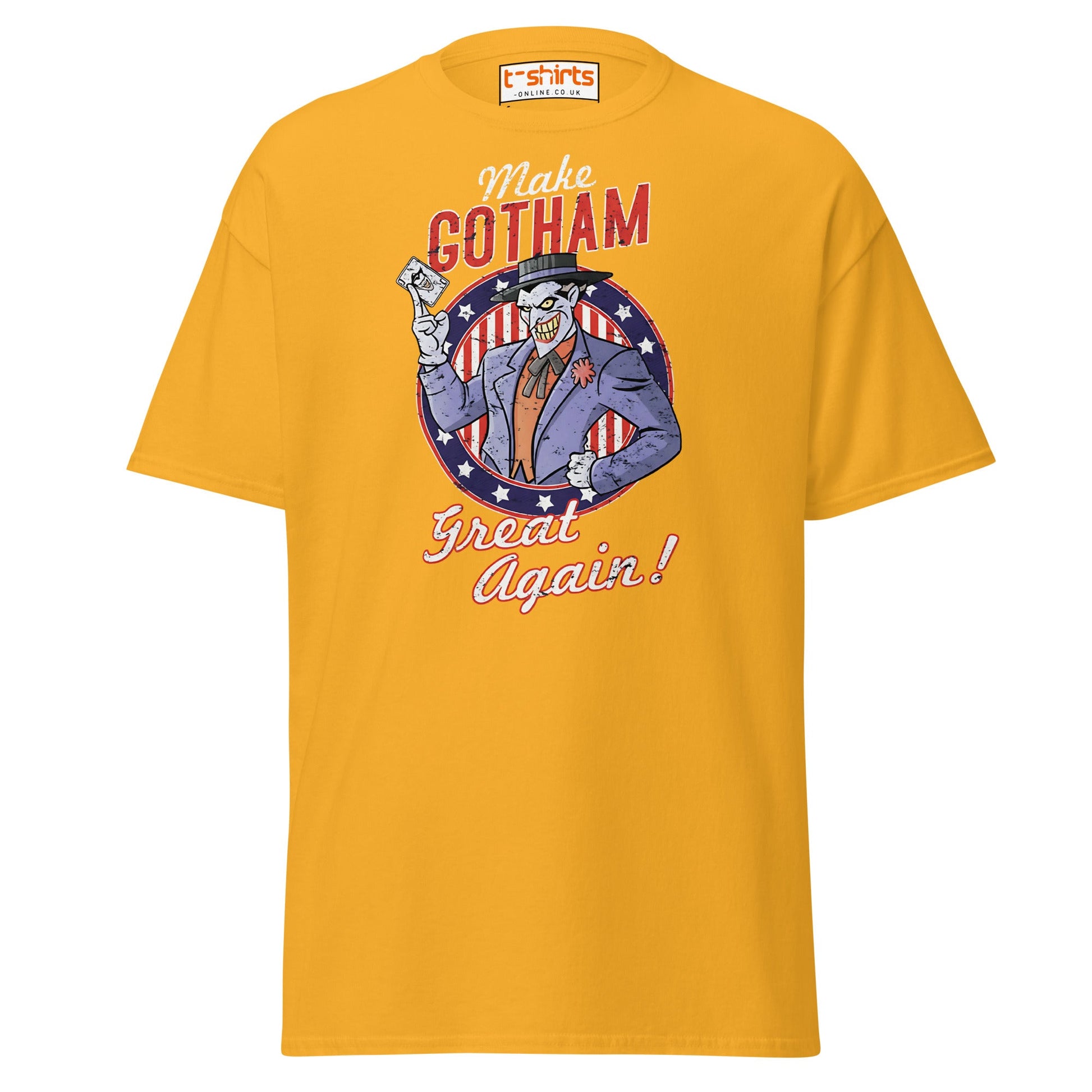 Make Gotham Great Again T-Shirt - Gold - T-Shirts Online