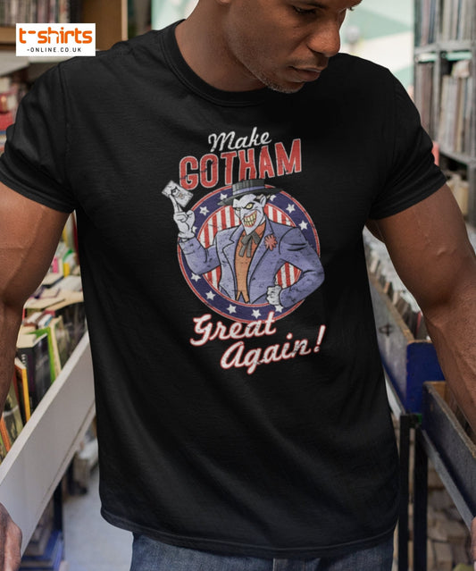 Make Gotham Great Again T-Shirt - Maroon - T-Shirts Online