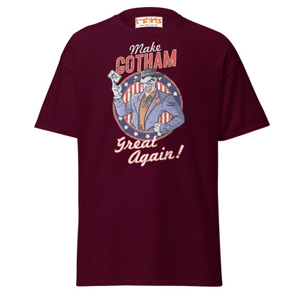 Make Gotham Great Again T-Shirt - Maroon - T-Shirts Online