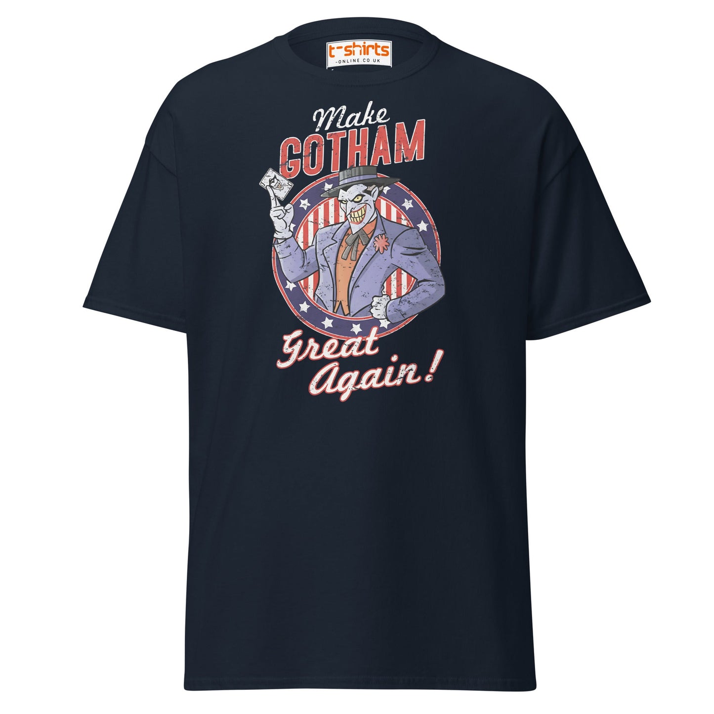 Make Gotham Great Again T-Shirt - Navy - T-Shirts Online