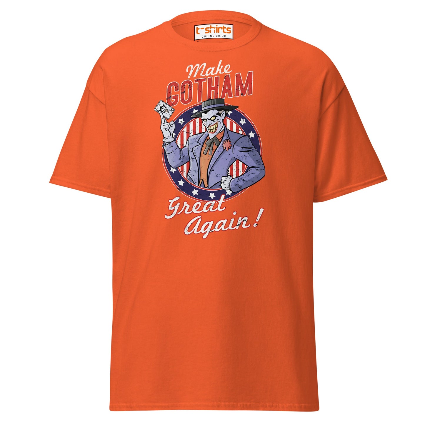 Make Gotham Great Again T-Shirt - Orange - T-Shirts Online