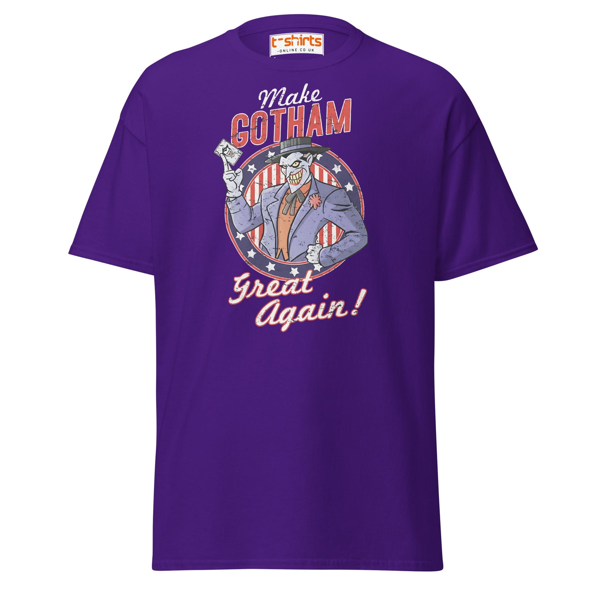 Make Gotham Great Again T-Shirt - Purple - T-Shirts Online