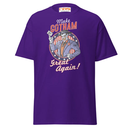 Make Gotham Great Again T-Shirt - Purple - T-Shirts Online