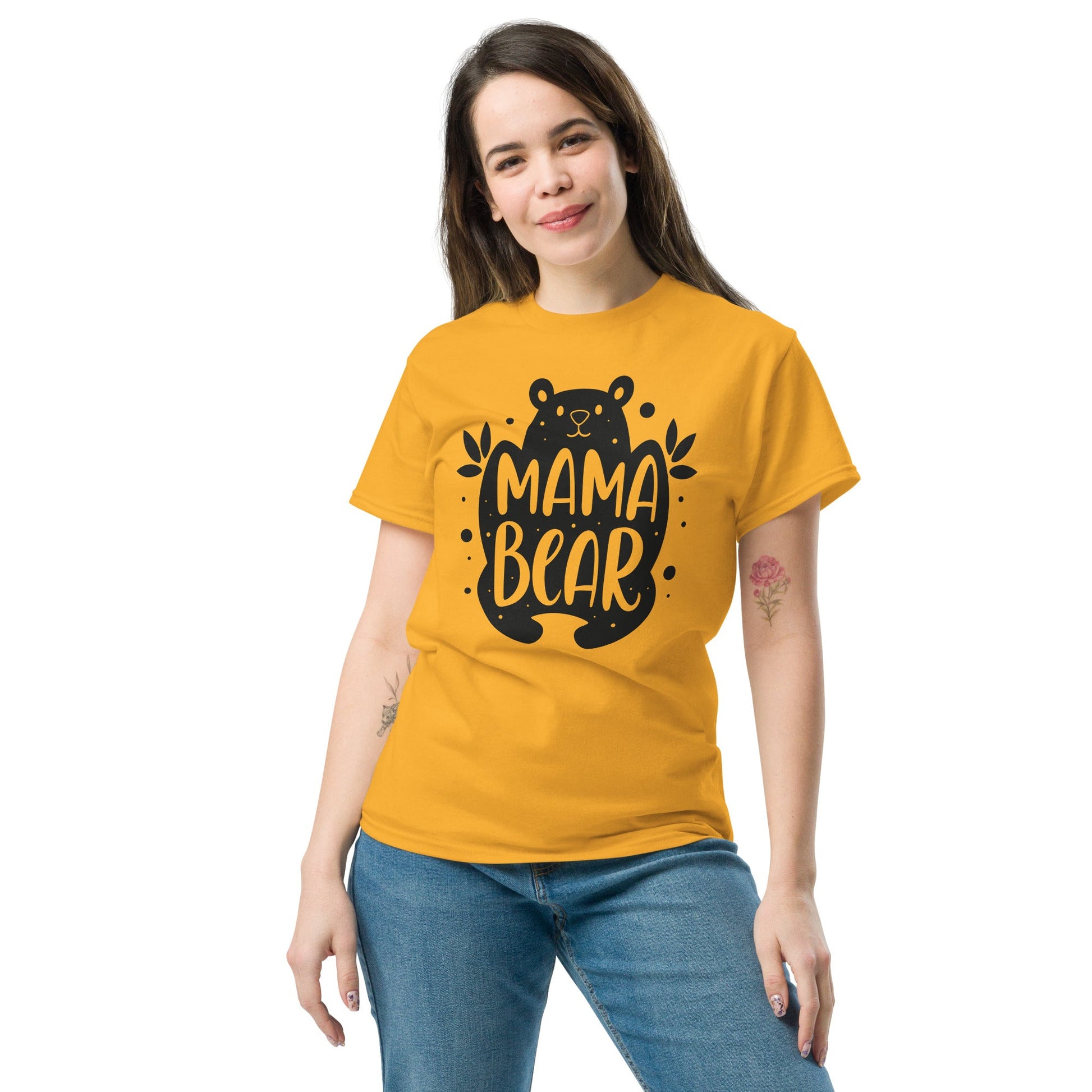 Mama Bear | Mother's Day T-Shirt - Cardinal - T-Shirts Online
