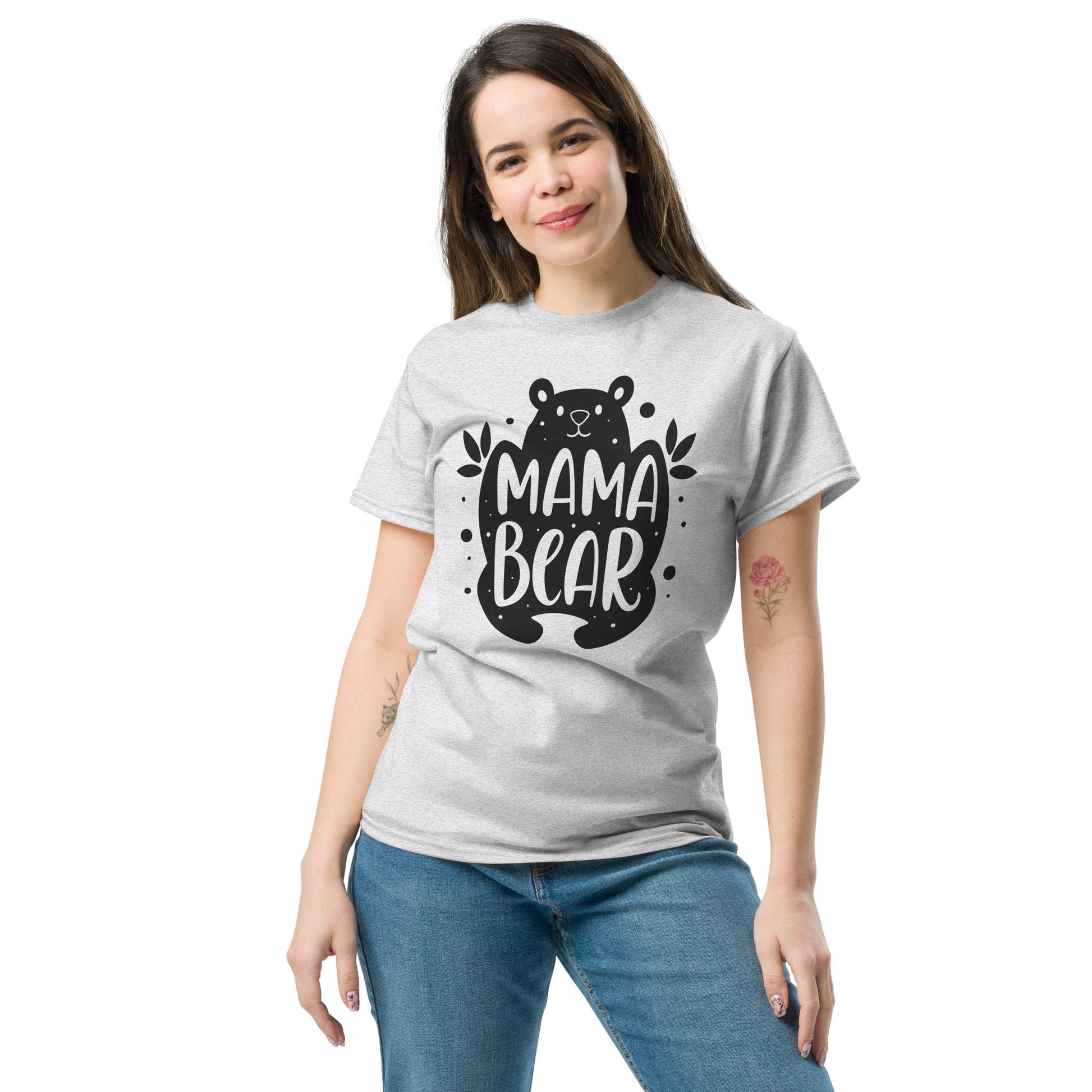 Mama Bear | Mother's Day T-Shirt - Cardinal - T-Shirts Online