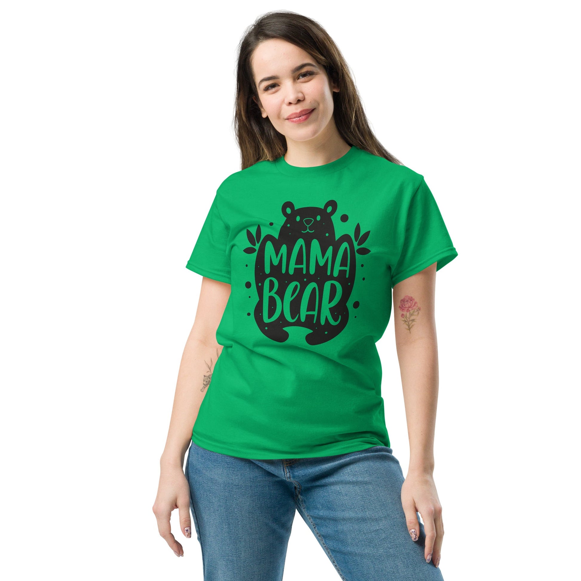Mama Bear | Mother's Day T-Shirt - Cardinal - T-Shirts Online