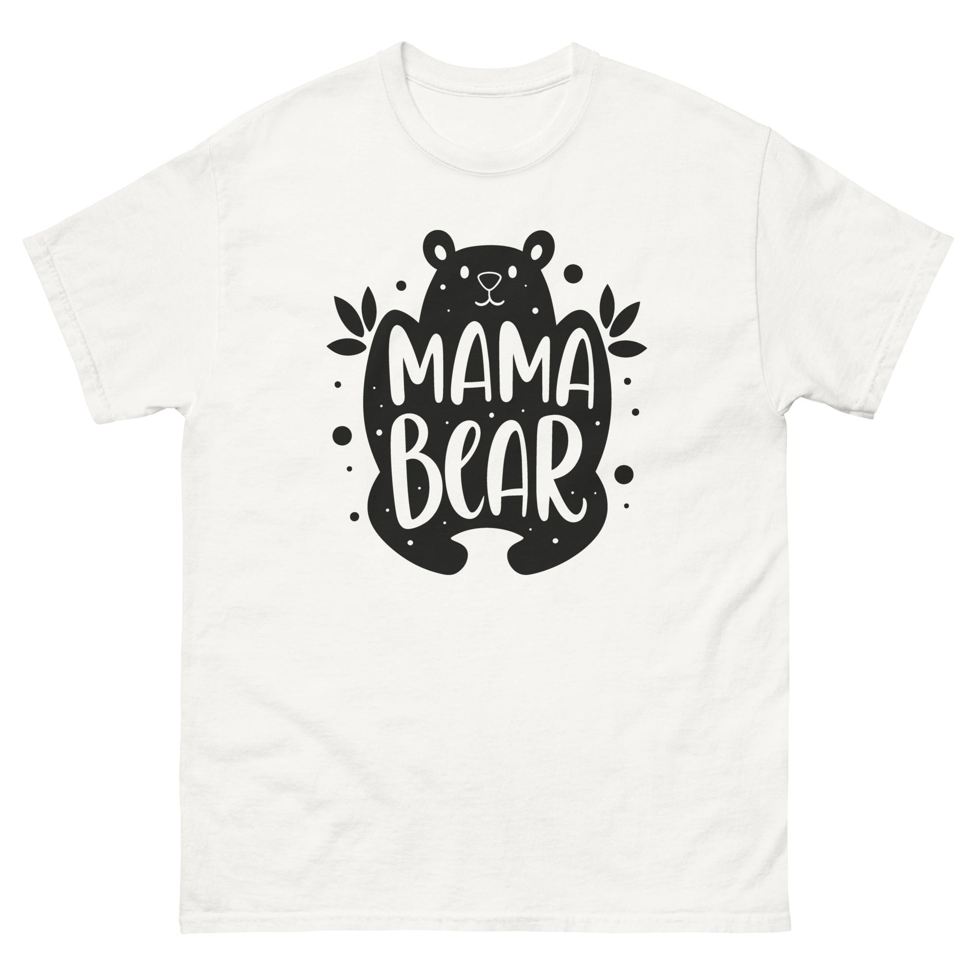 Mama Bear | Mother's Day T-Shirt - White - T-Shirts Online