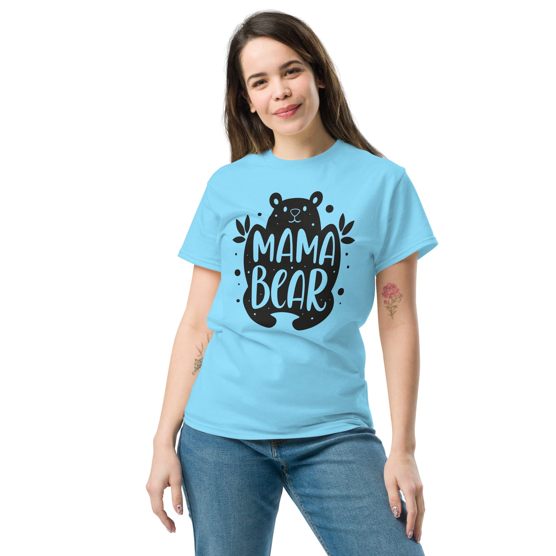 Mama Bear | Mother's Day T-Shirt - Cardinal - T-Shirts Online