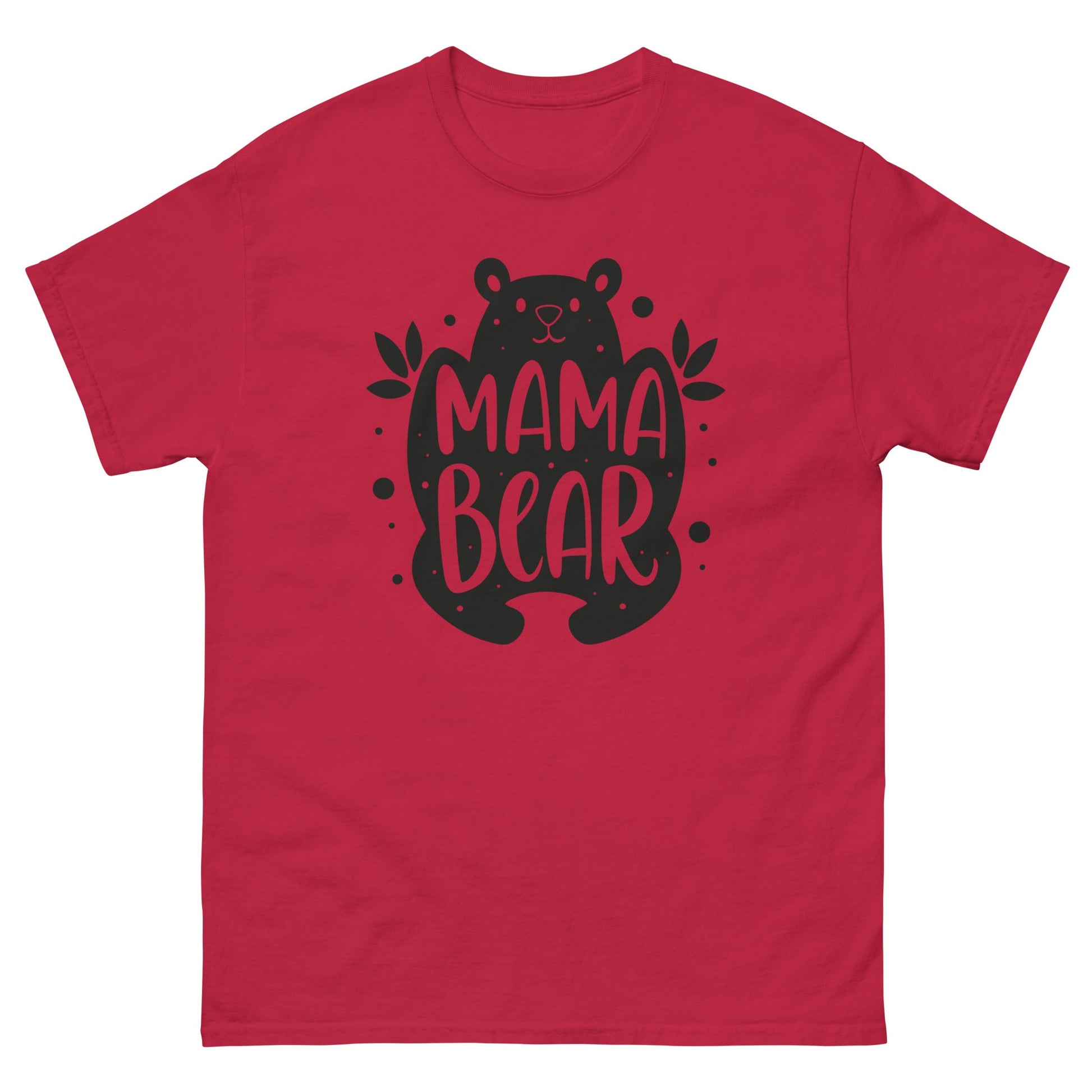 Mama Bear | Mother's Day T-Shirt - Cardinal - T-Shirts Online