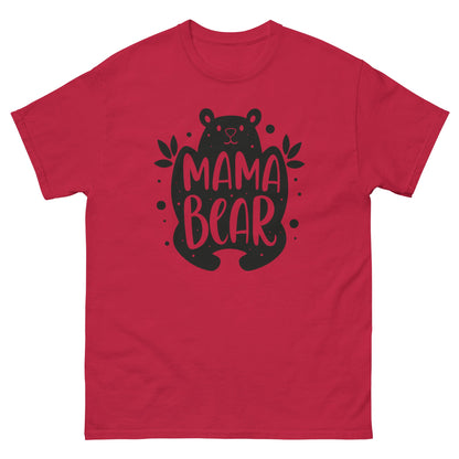 Mama Bear | Mother's Day T-Shirt - Cardinal - T-Shirts Online