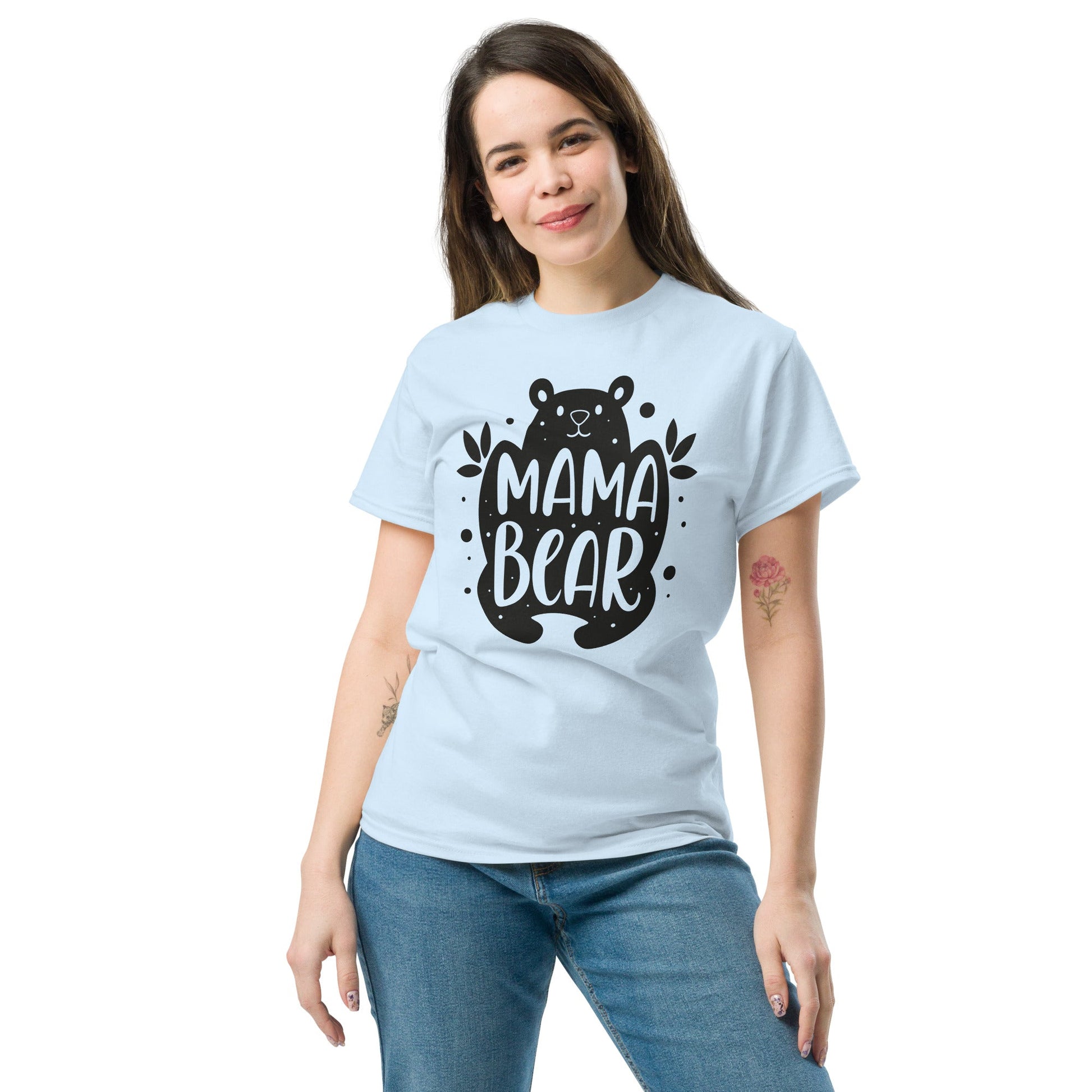 Mama Bear | Mother's Day T-Shirt - Cardinal - T-Shirts Online