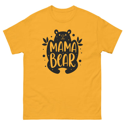 Mama Bear | Mother's Day T-Shirt - Gold - T-Shirts Online