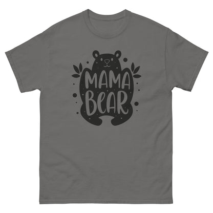 Mama Bear | Mother's Day T-Shirt - Charcoal - T-Shirts Online