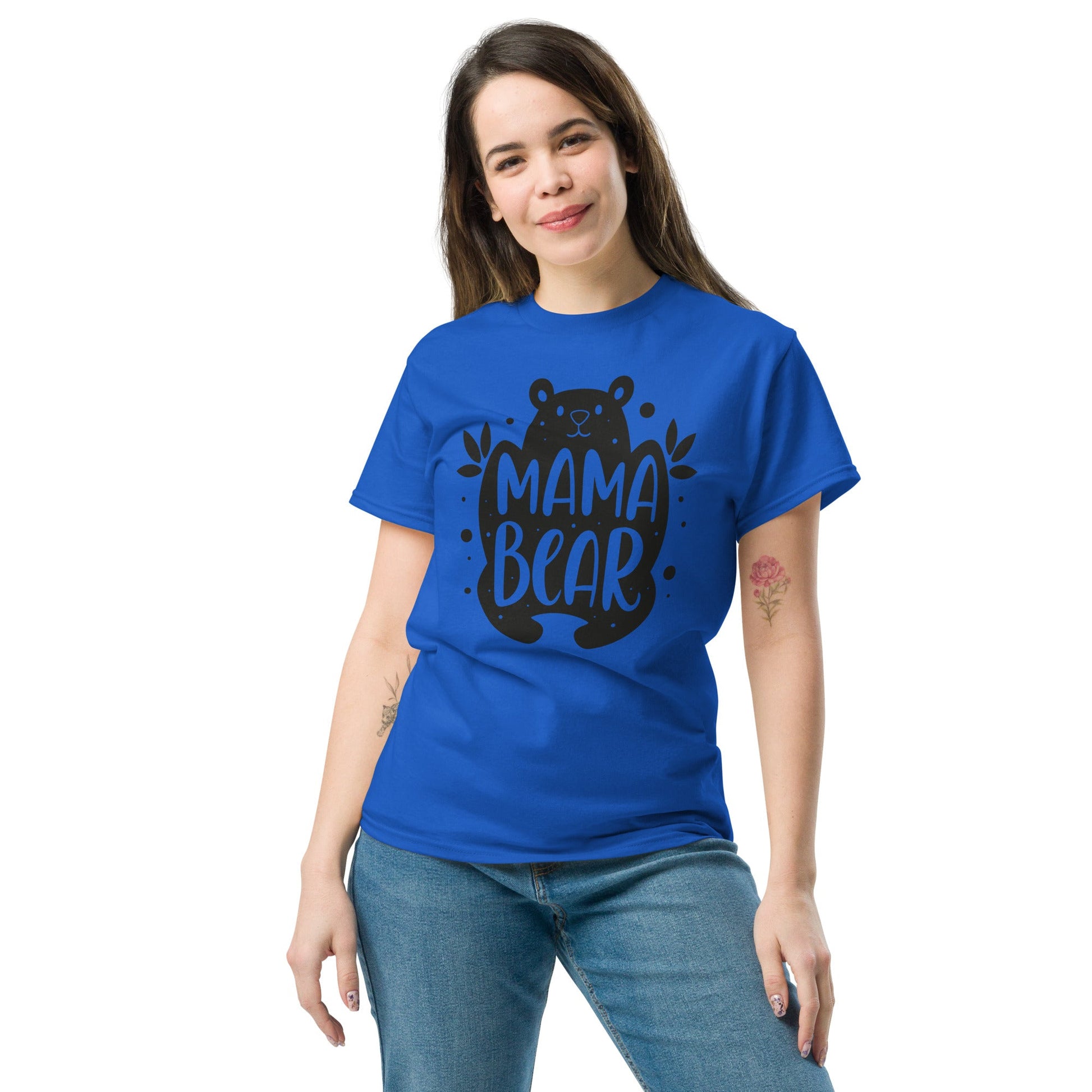 Mama Bear | Mother's Day T-Shirt - Cardinal - T-Shirts Online