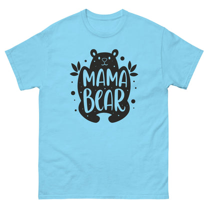 Mama Bear | Mother's Day T-Shirt - Sky - T-Shirts Online