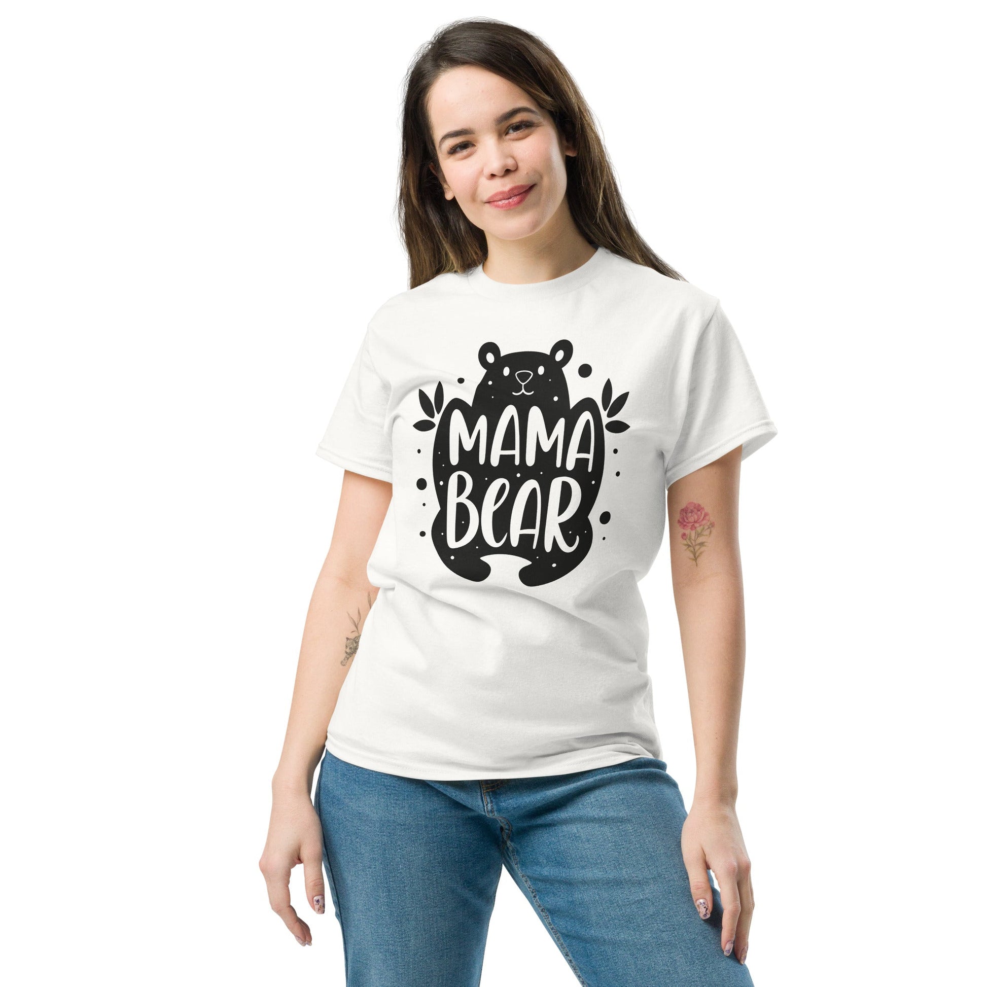 Mama Bear | Mother's Day T-Shirt - Cardinal - T-Shirts Online
