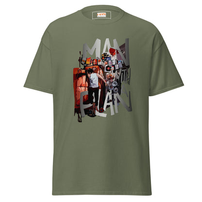 Man with a Plan | Men's Funny T Shirt - Military Green - T-Shirts Online