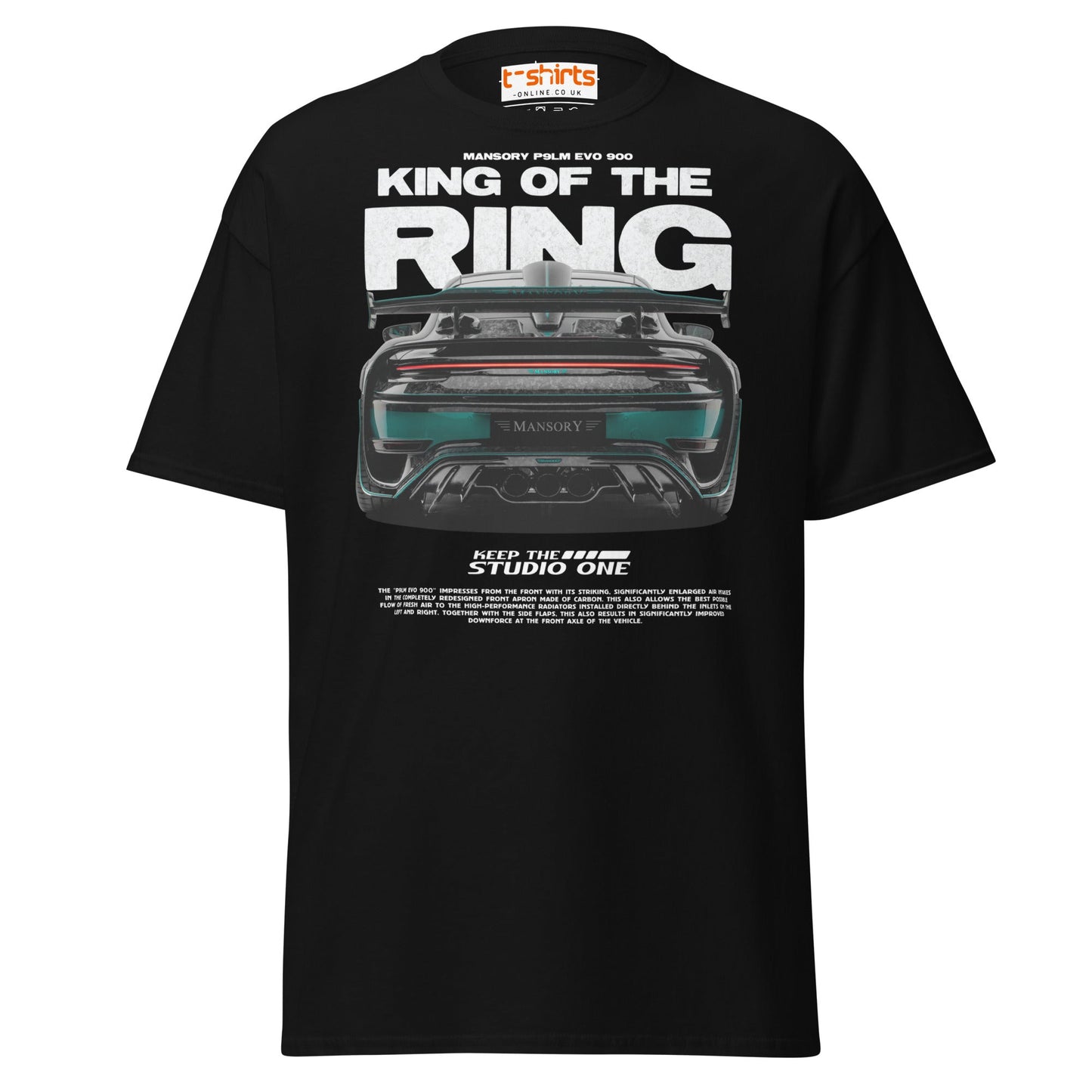 Mansory P9LM Evo 900 T-Shirt | King of the Ring Tee - Black - T-Shirts Online