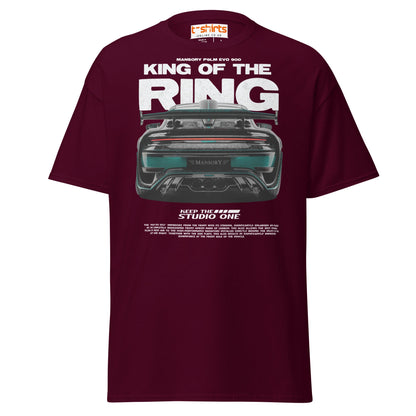 Mansory P9LM Evo 900 T-Shirt | King of the Ring Tee - Maroon - T-Shirts Online