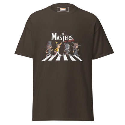 Masters of Rock | Music T-Shirt - Dark Chocolate - T-Shirts Online