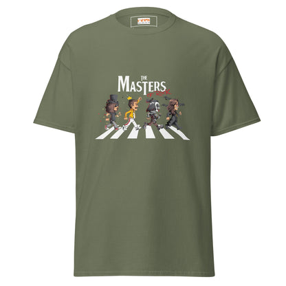 Masters of Rock | Music T-Shirt - Military Green - T-Shirts Online