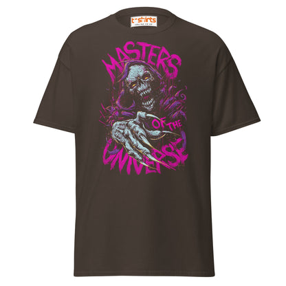 Masters of the Universe T-Shirt | Horror Skull Tee - Dark Chocolate - T-Shirts Online