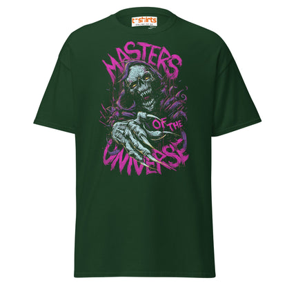 Masters of the Universe T-Shirt | Horror Skull Tee - Forest Green - T-Shirts Online