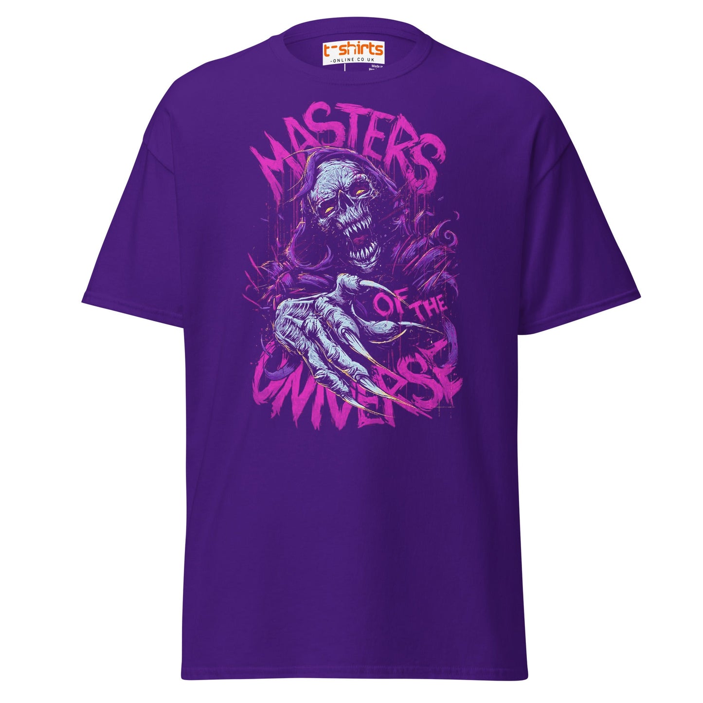 Masters of the Universe T-Shirt | Horror Skull Tee - Purple - T-Shirts Online