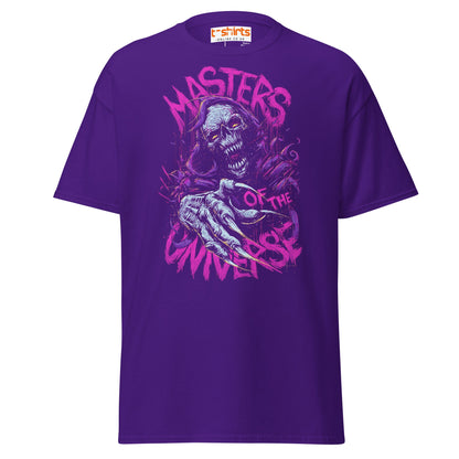 Masters of the Universe T-Shirt | Horror Skull Tee - Purple - T-Shirts Online