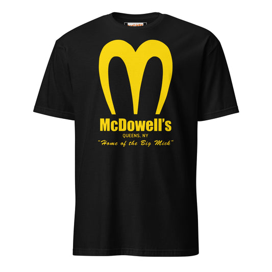 McDowell's T-Shirt | Coming to America Tee - Black - T-Shirts Online