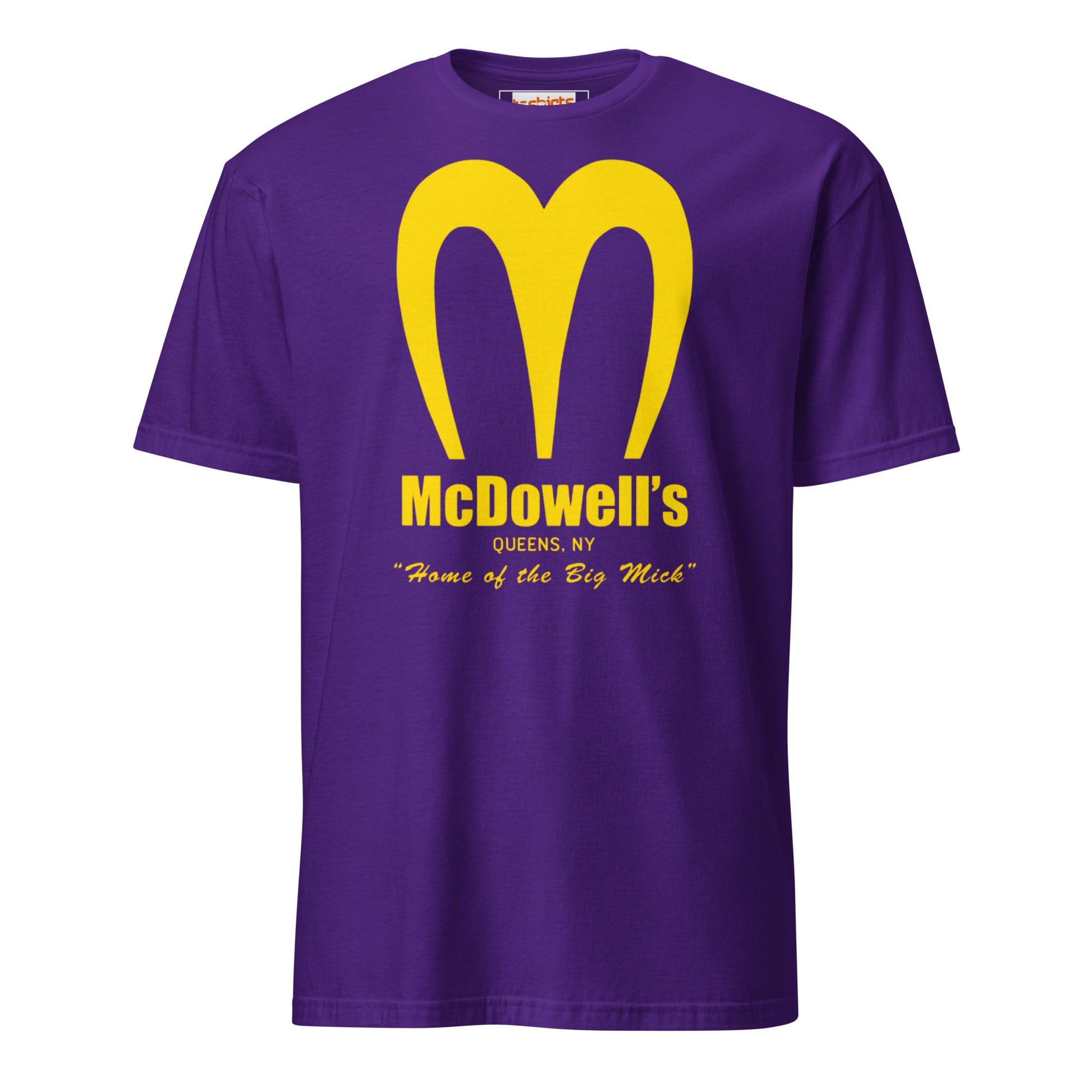 McDowell's T-Shirt | Coming to America Tee - Purple - T-Shirts Online