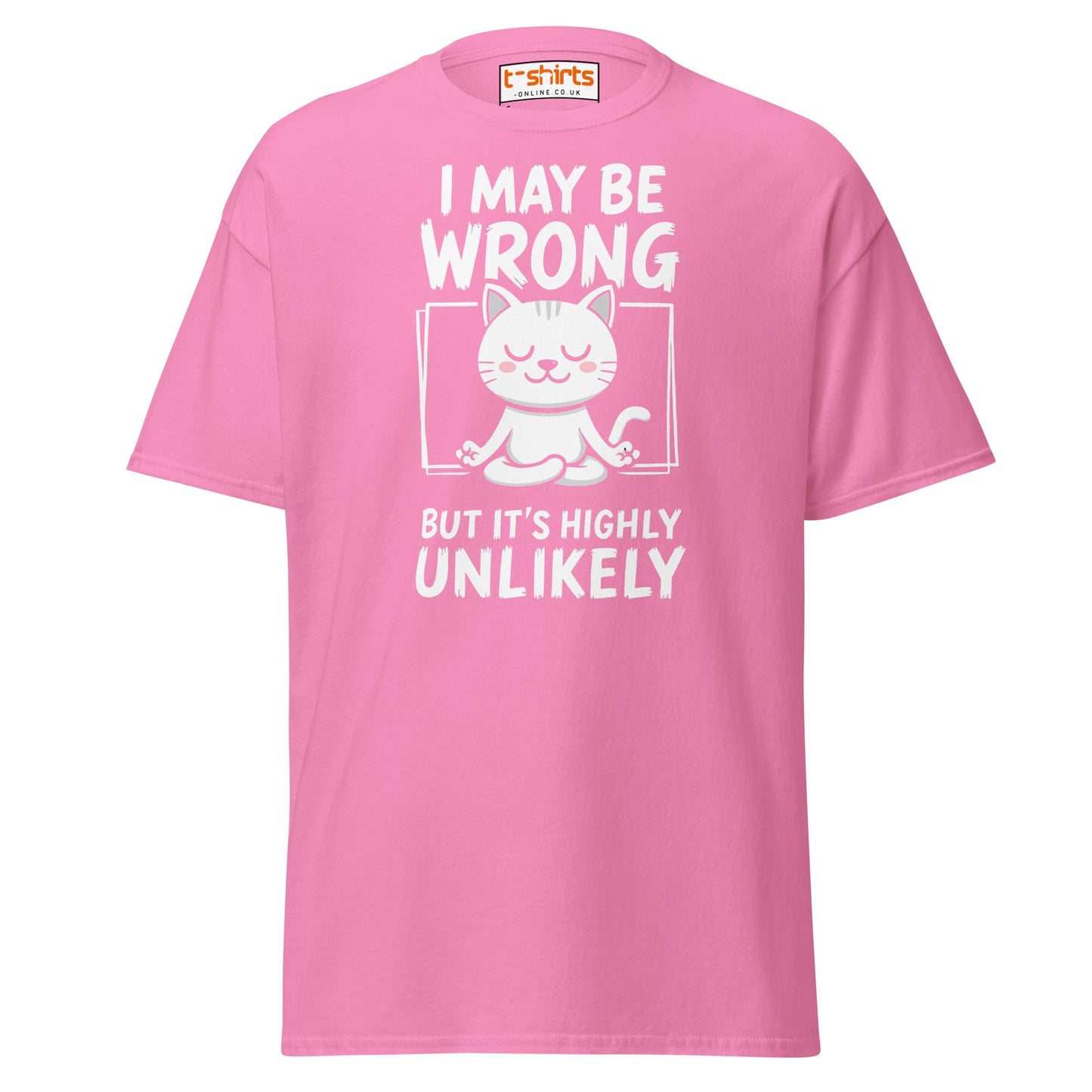 Meditating Cat T-Shirt – Funny Confidence Quote Tee - Azalea - T-Shirts Online