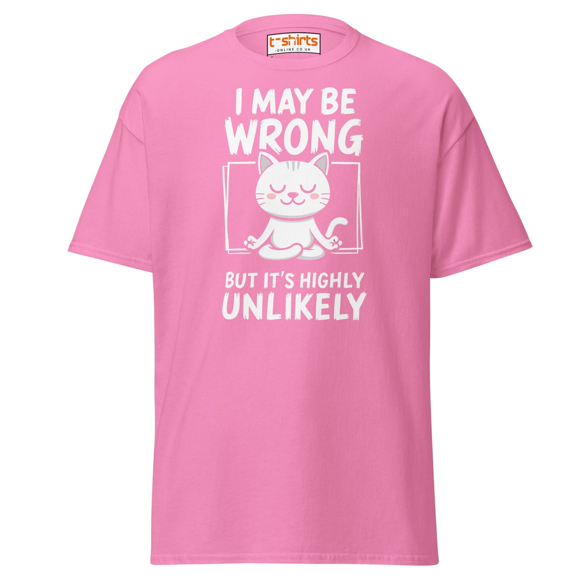 Meditating Cat T-Shirt – Funny Confidence Quote Tee - Azalea - T-Shirts Online