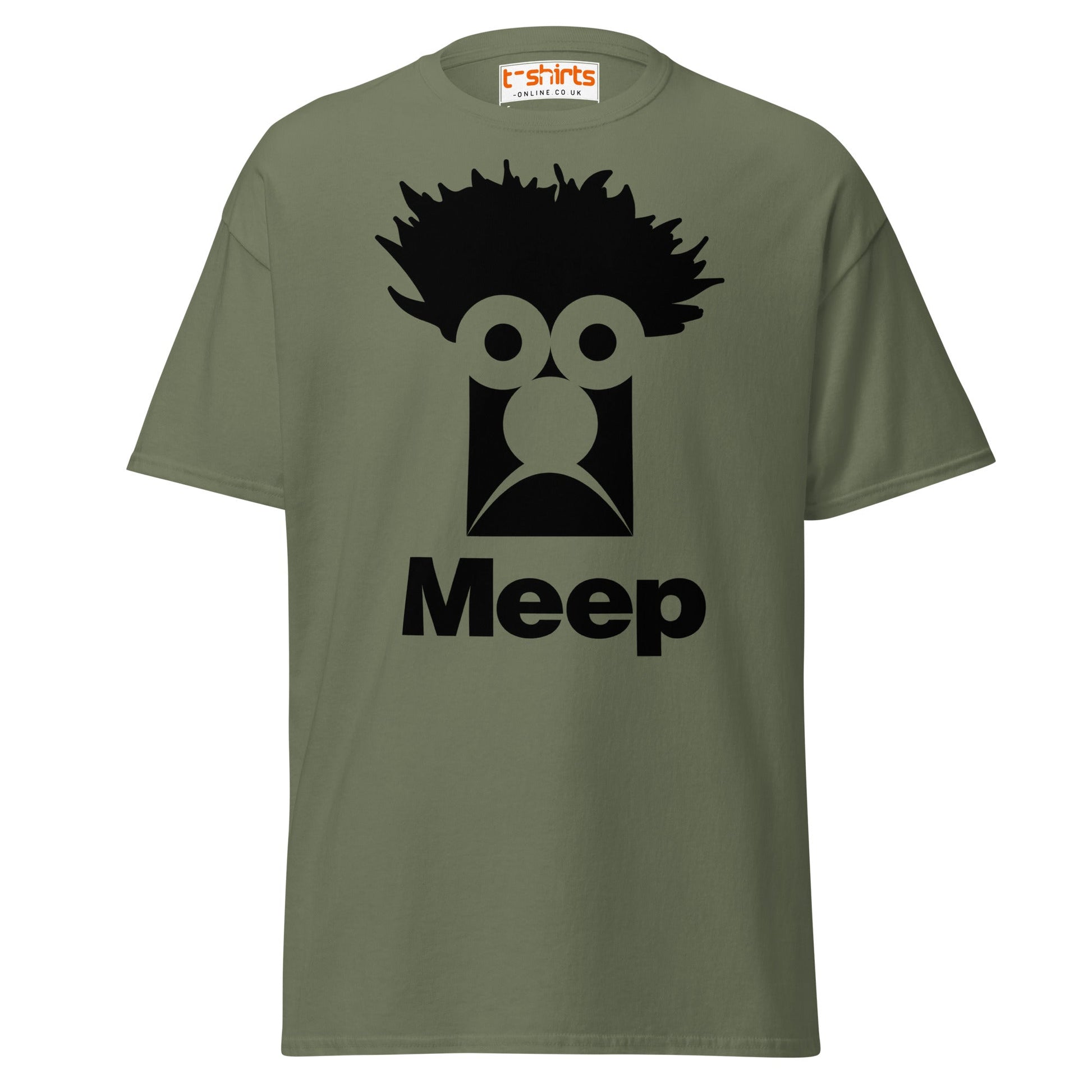 Meep T-Shirt - Military Green - T-Shirts Online