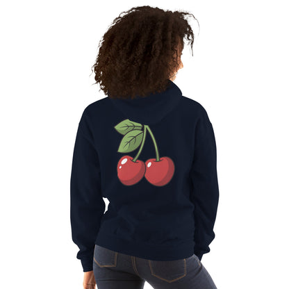 Merry Cherry Hoodie - Navy - T-Shirts Online