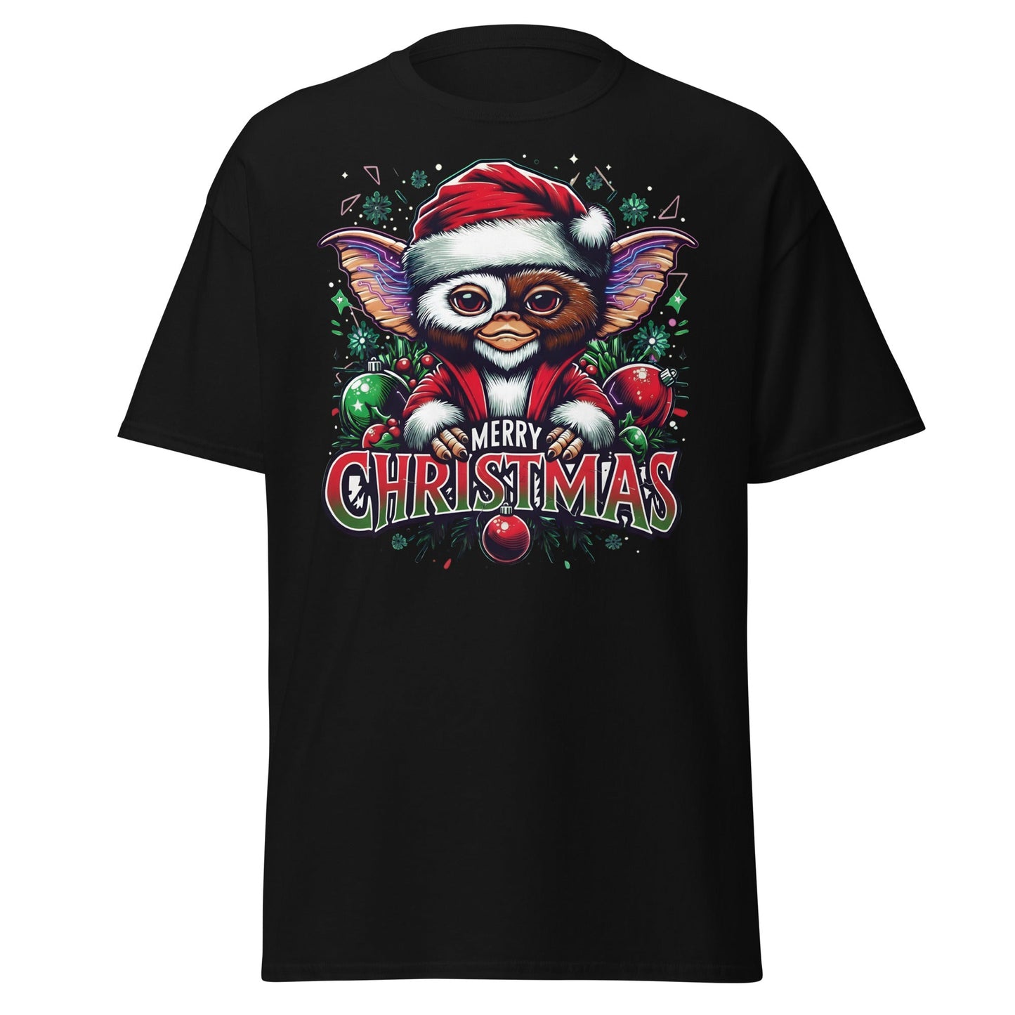 Merry Christmas Gremlin T-Shirt - Black - T-Shirts Online