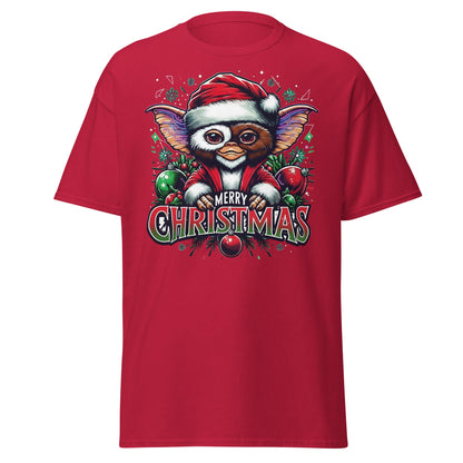 Merry Christmas Gremlin T-Shirt - Cardinal - T-Shirts Online