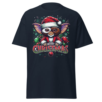 Merry Christmas Gremlin T-Shirt - Navy - T-Shirts Online
