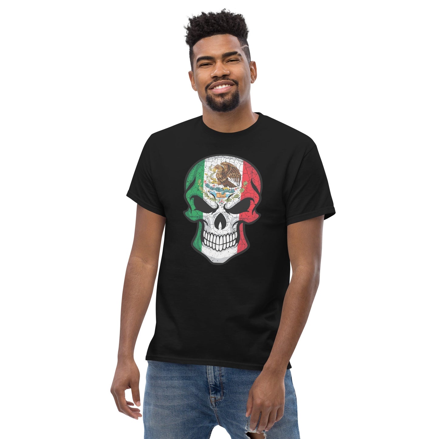 Mexico Skull | Skull T-Shirt - Black - T-Shirts Online