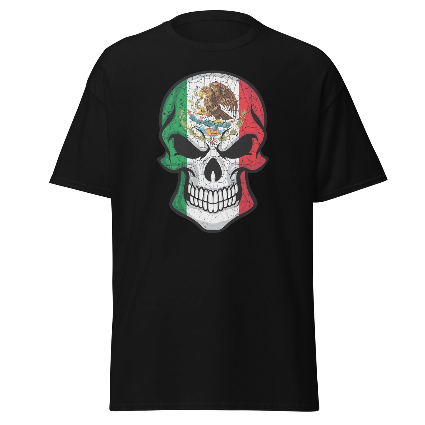 Mexico Skull | Skull T-Shirt - Black - T-Shirts Online