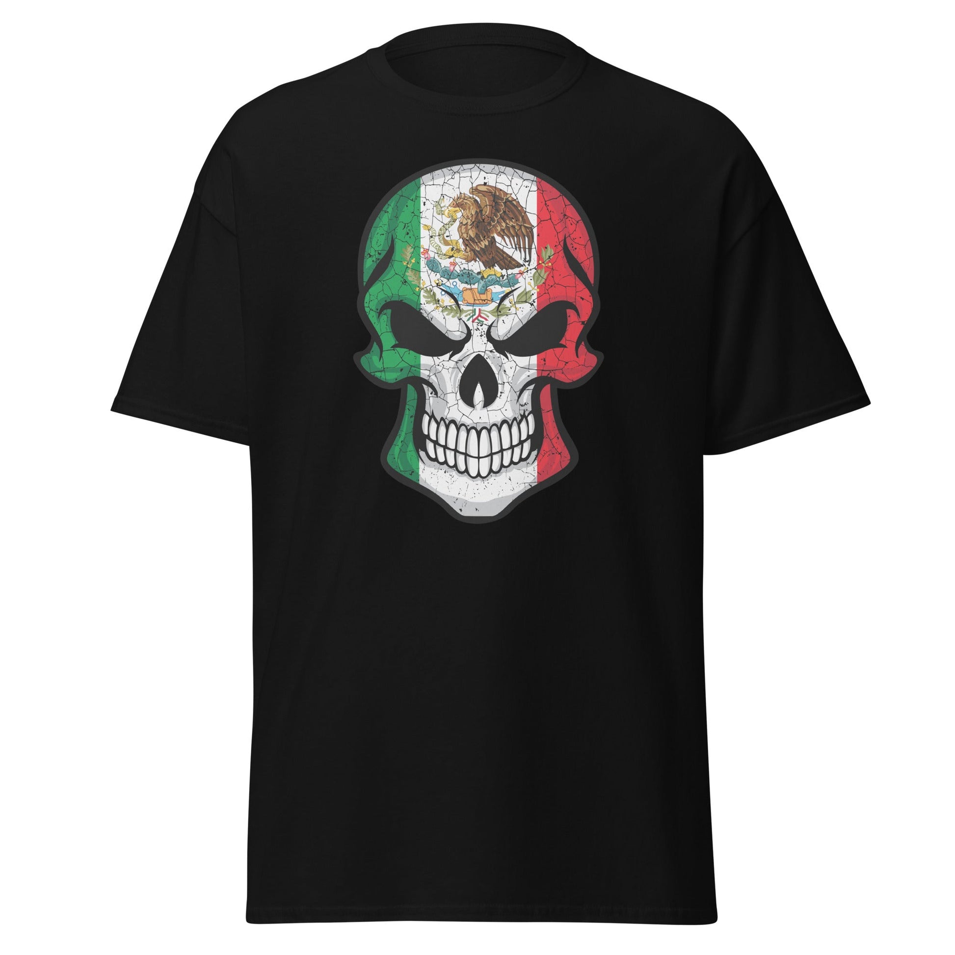 Mexico Skull | Skull T-Shirt - Black - T-Shirts Online