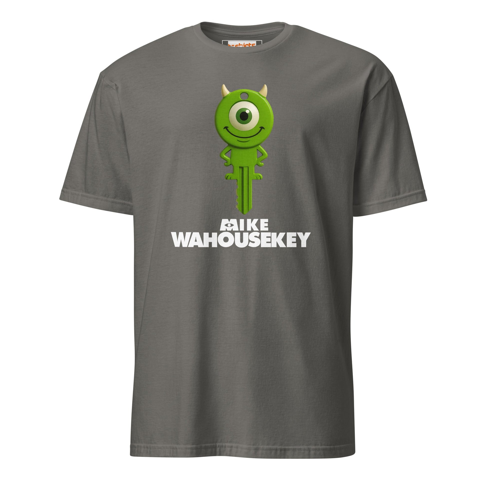 Mike Wahousekey T-Shirt | Funny Movie Parody - Charcoal - T-Shirts Online