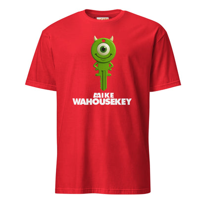 Mike Wahousekey T-Shirt | Funny Movie Parody - Red - T-Shirts Online