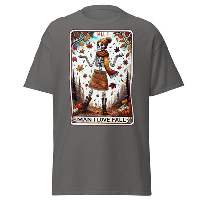 'MILF' Tarot | Tarot Card T-Shirt - Charcoal - T-Shirts Online
