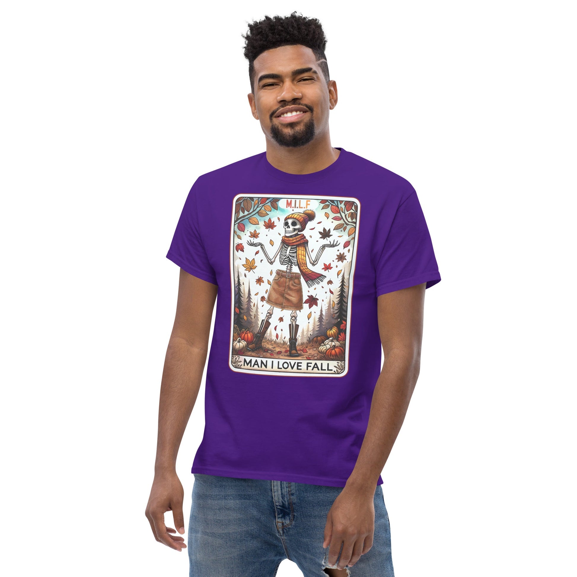 'MILF' Tarot | Tarot Card T-Shirt - Black - T-Shirts Online