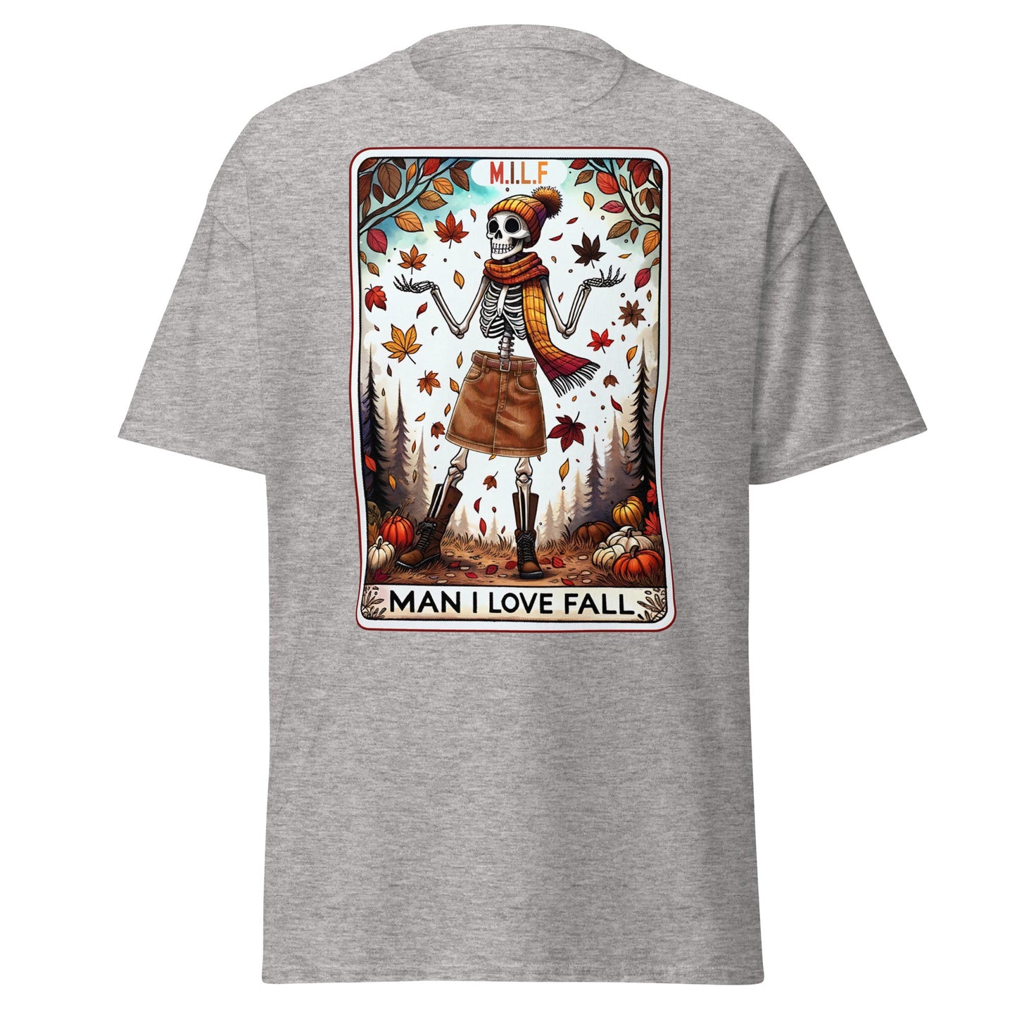 'MILF' Tarot | Tarot Card T-Shirt - Sport Grey - T-Shirts Online