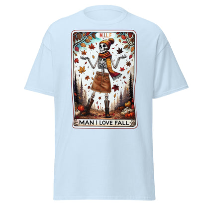 'MILF' Tarot | Tarot Card T-Shirt - Light Blue - T-Shirts Online