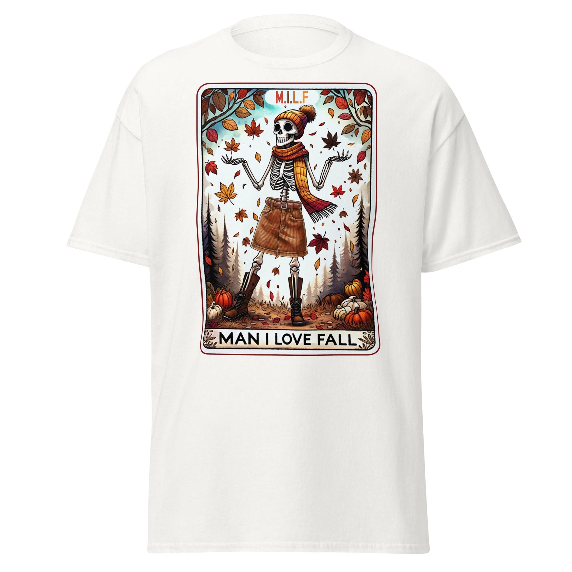 'MILF' Tarot | Tarot Card T-Shirt - White - T-Shirts Online